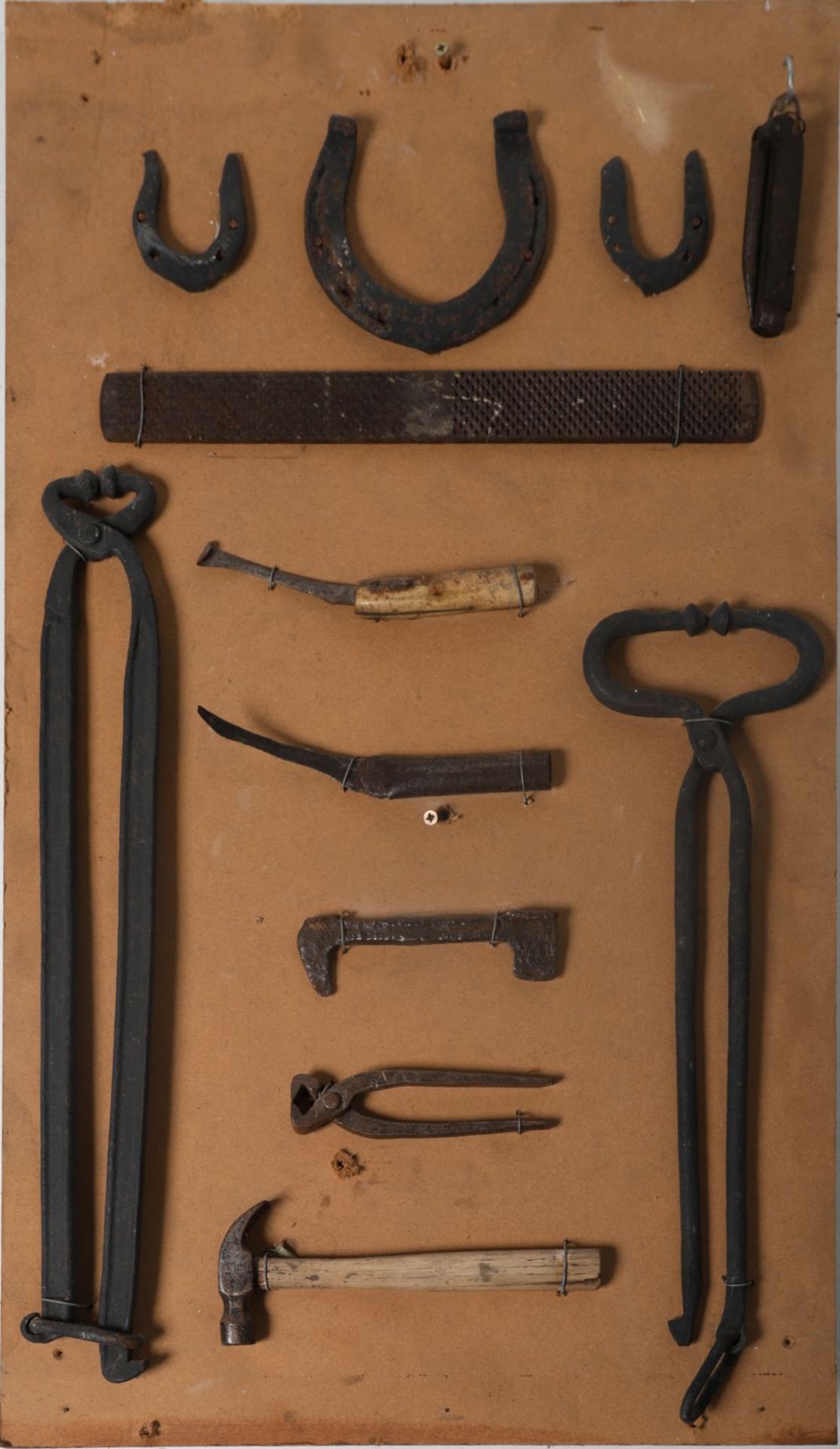 COLLECTION IRISH VERNACULAR FORGE IMPLEMENTS