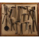 COLLECTION OF CLONMEL BLACKSMITH'S TOOLS