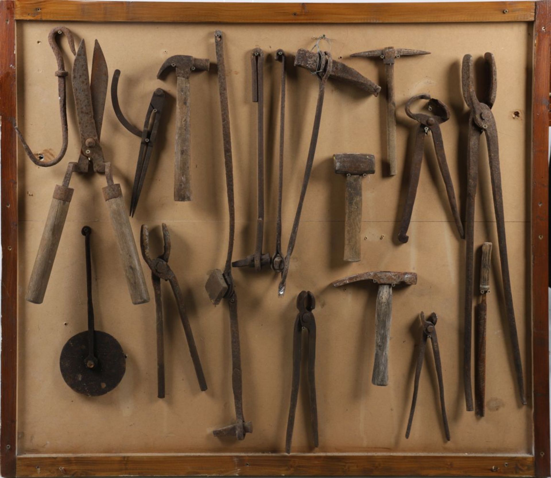 COLLECTION OF CLONMEL BLACKSMITH'S TOOLS