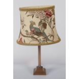 EDWARDIAN CORINTHIAN PILLARED TABLE LAMP