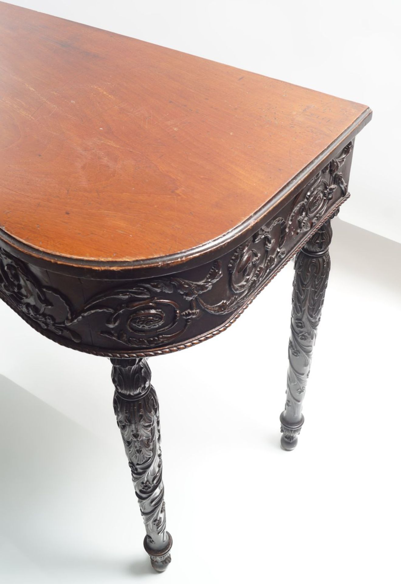 18TH-CENTURY HEPPLEWHITE SIDE TABLE - Image 2 of 4