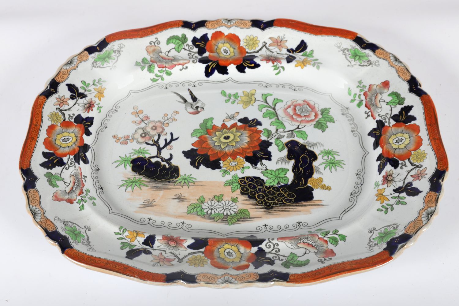 SET OF 19TH-CENTURY IRONSTONE MEAT PLATTERS - Image 2 of 4