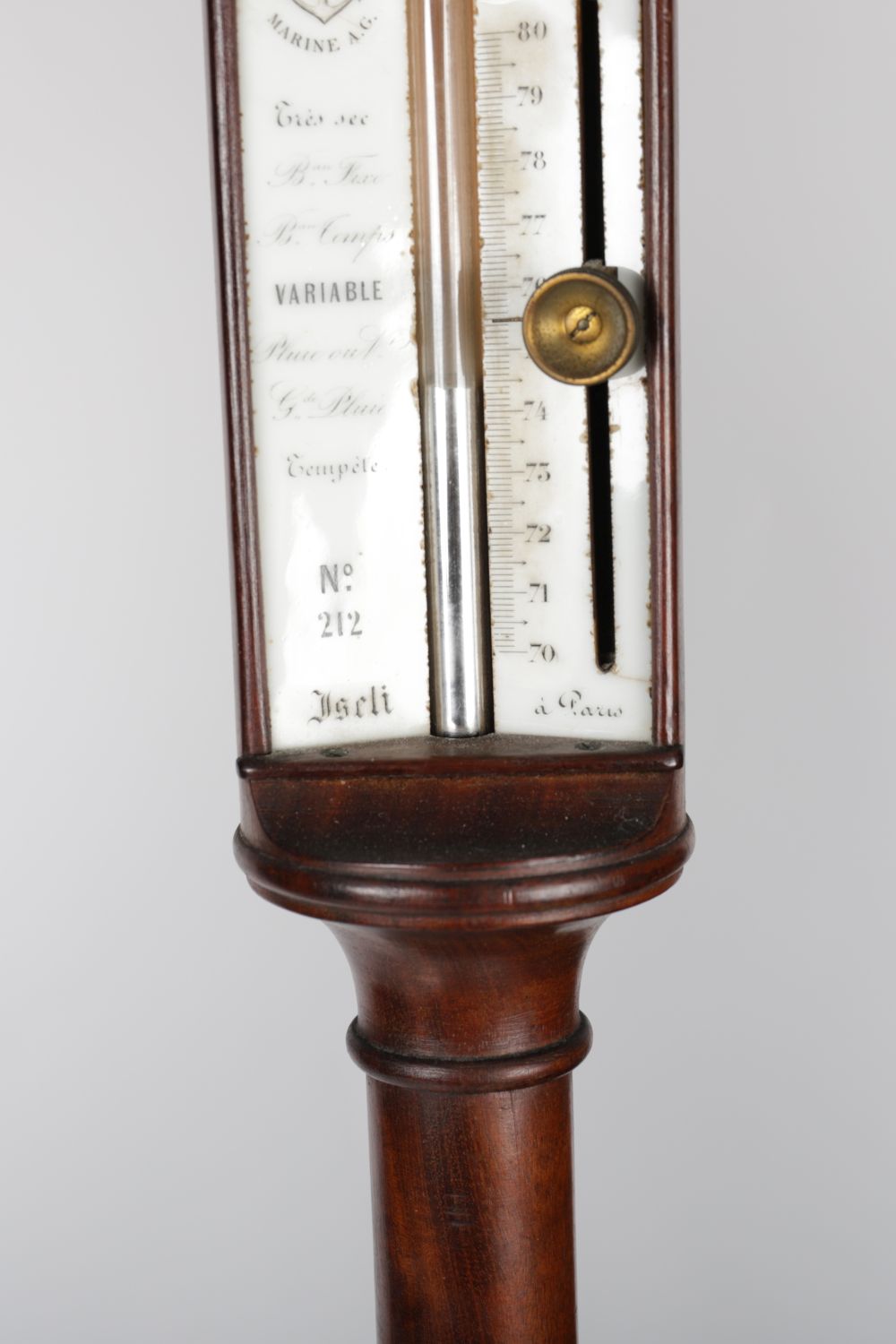 LATE 18TH-CENTURY FRENCH SHIP'S STICK BAROMETER - Image 4 of 4