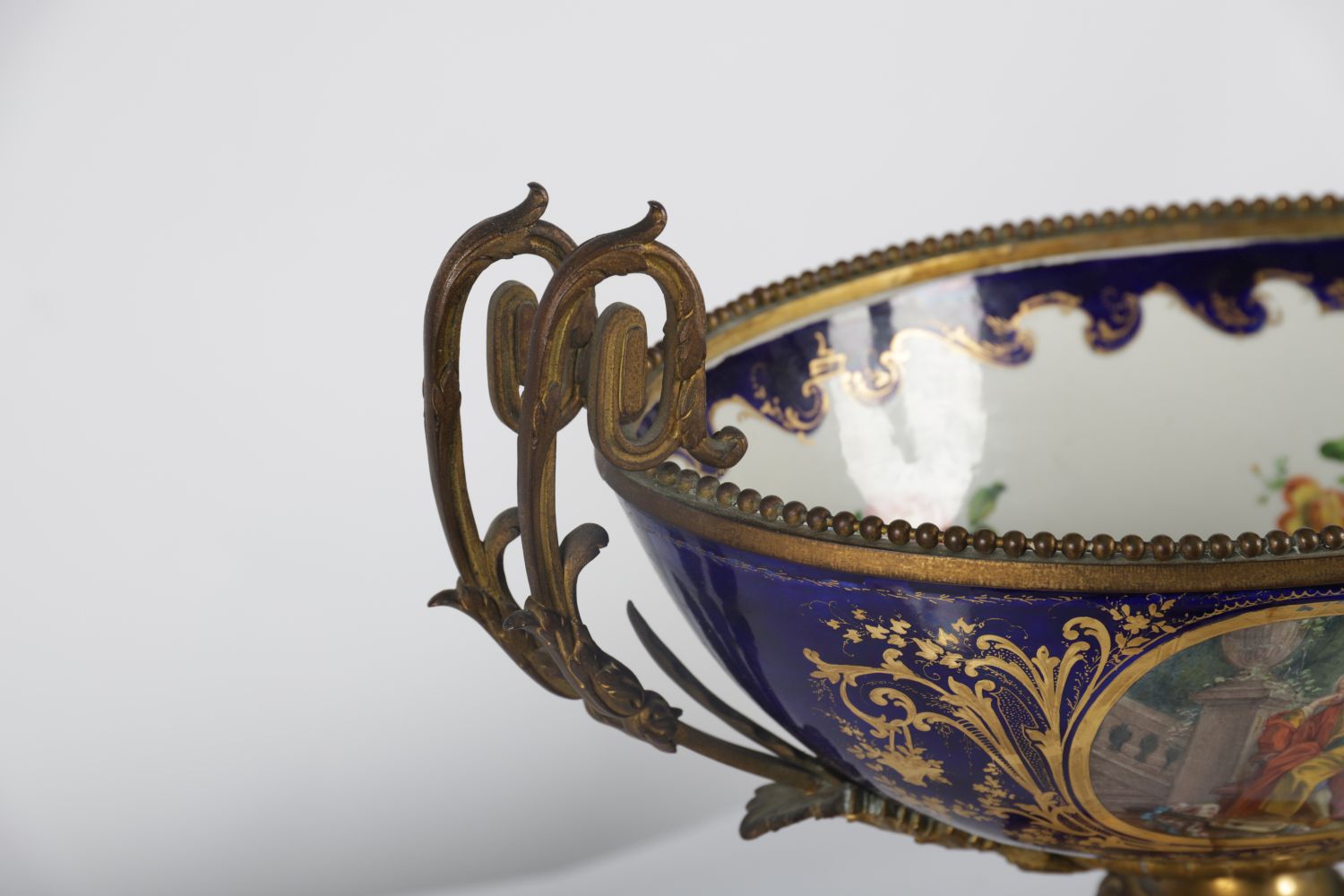 LARGE 19TH-CENTURY SEVRES & ORMOLU CENTREPIECE - Image 2 of 3