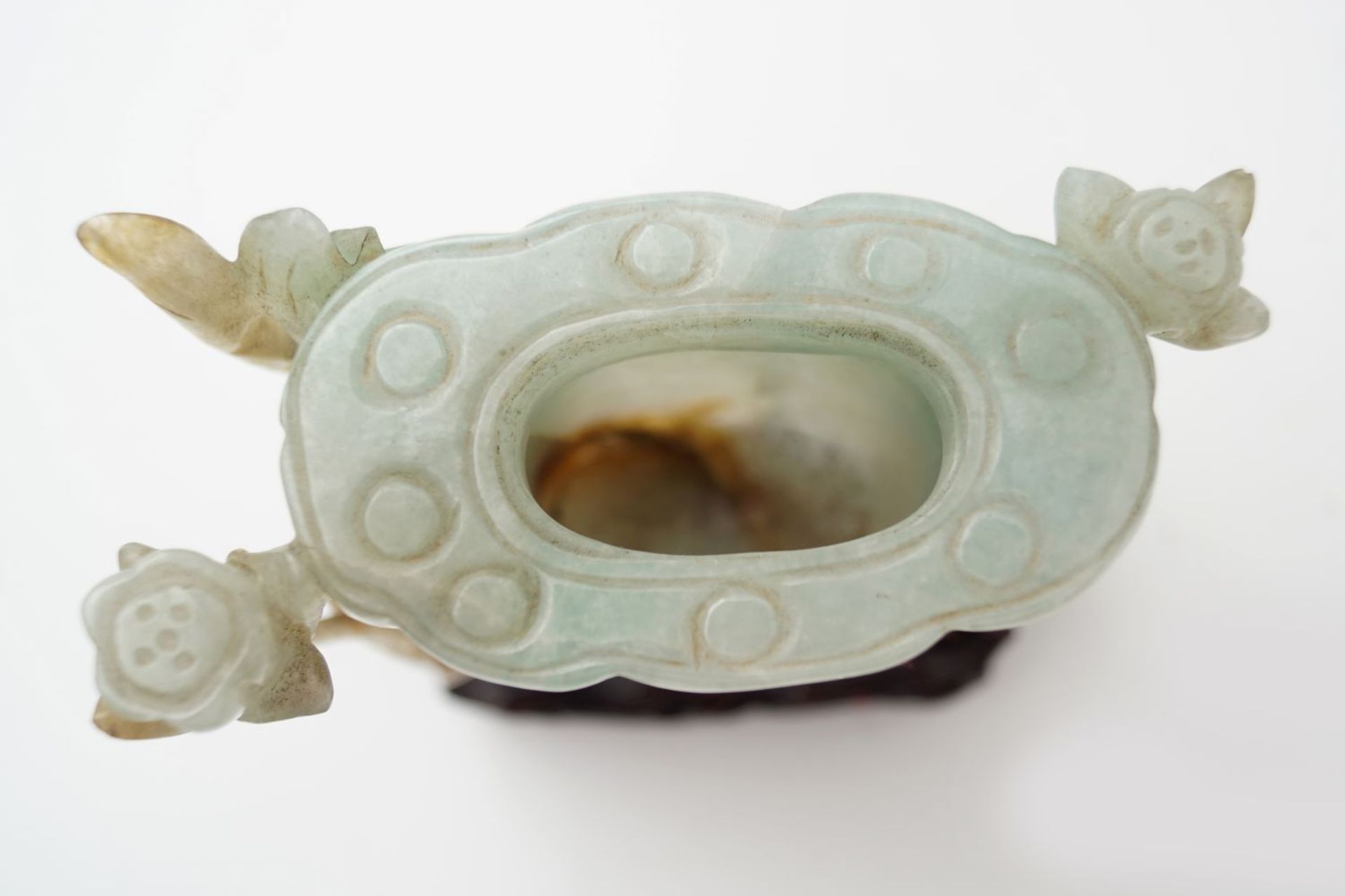 CHINESE QING JADE BRUSH WASHER - Bild 3 aus 4