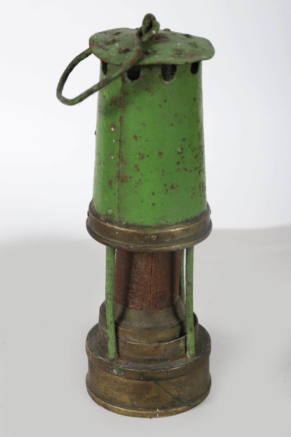 ANTIQUE MINER'S LAMP