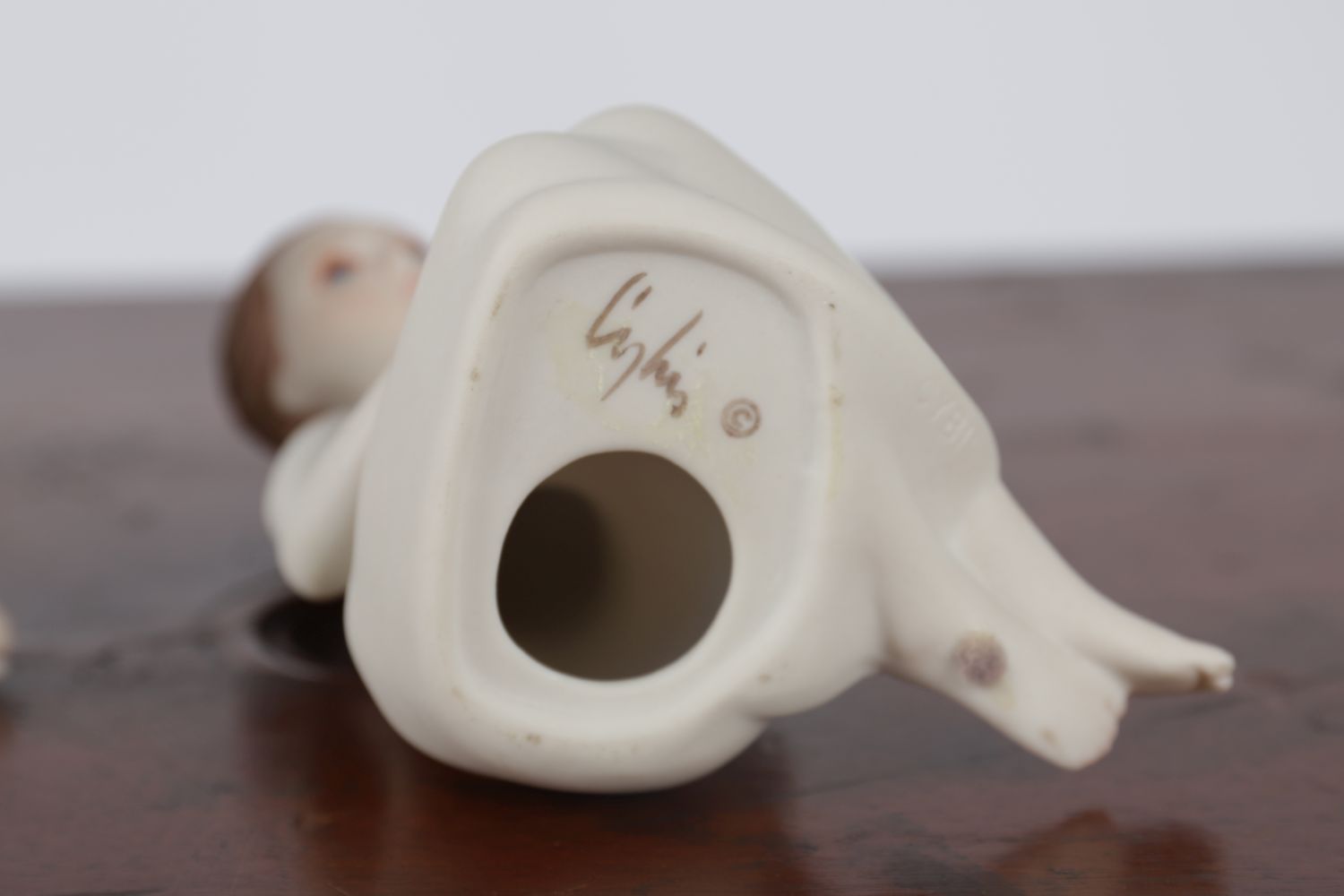 2 CYBIS BISQUE PORCELAIN FIGURINES - Image 3 of 3