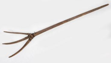 IRISH VERNACULAR WOODEN RAKE