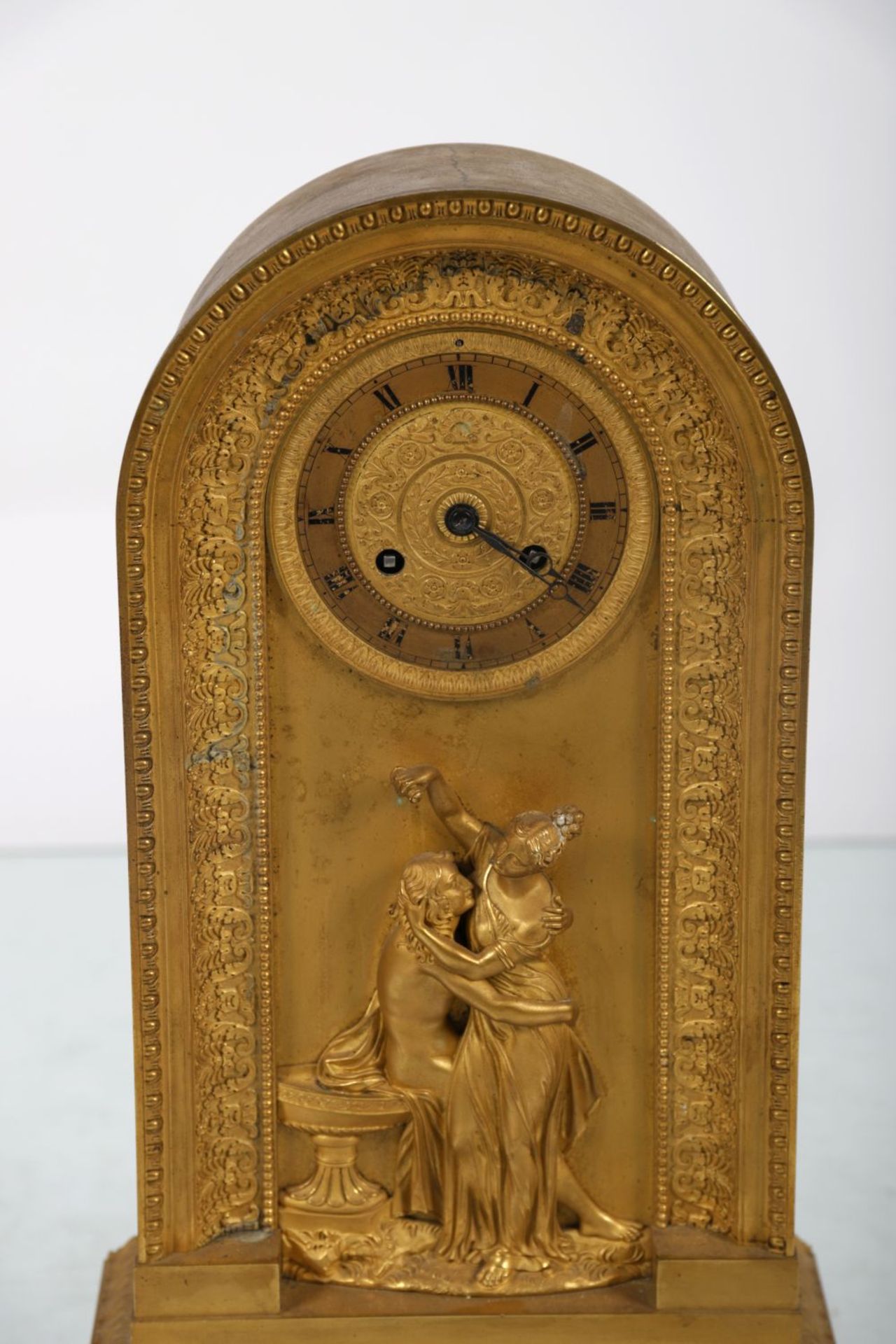 19TH-CENTURY FRENCH EMPIRE MANTLE CLOCK - Image 2 of 3