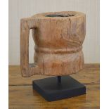 LARGE DUGOUT DRINKING VESSEL