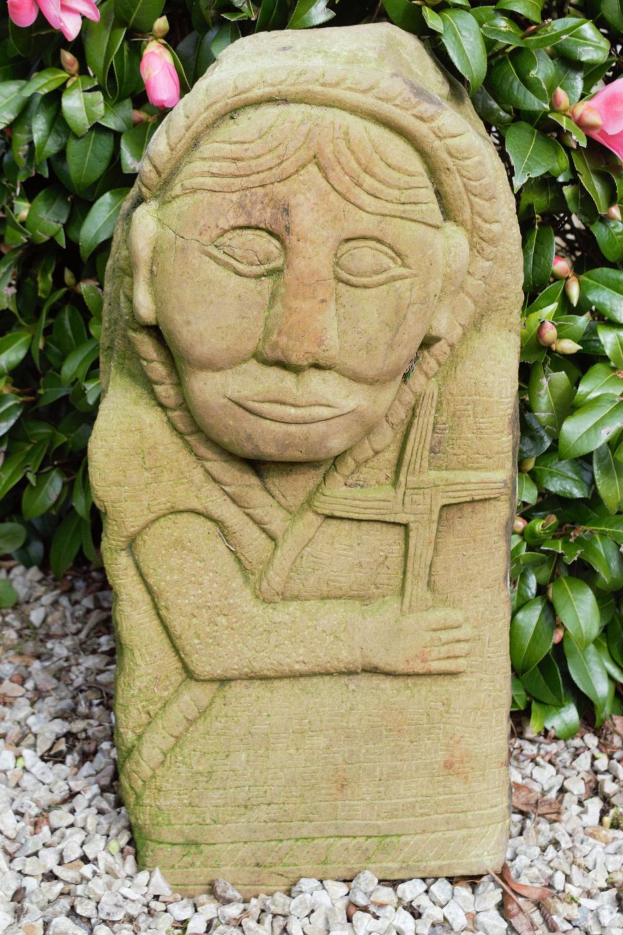 CARVED STONE SCULPTURE - Image 2 of 5