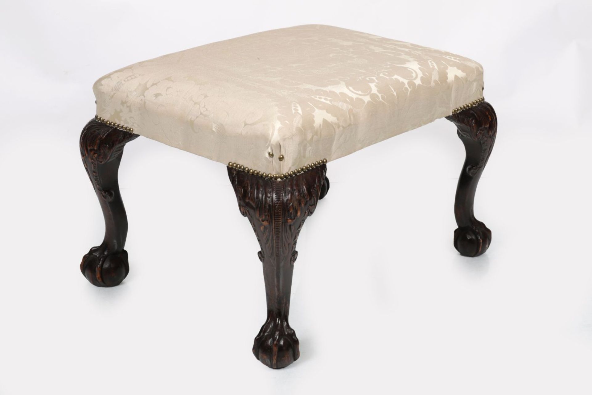 DUBLIN MAHOGANY STOOL