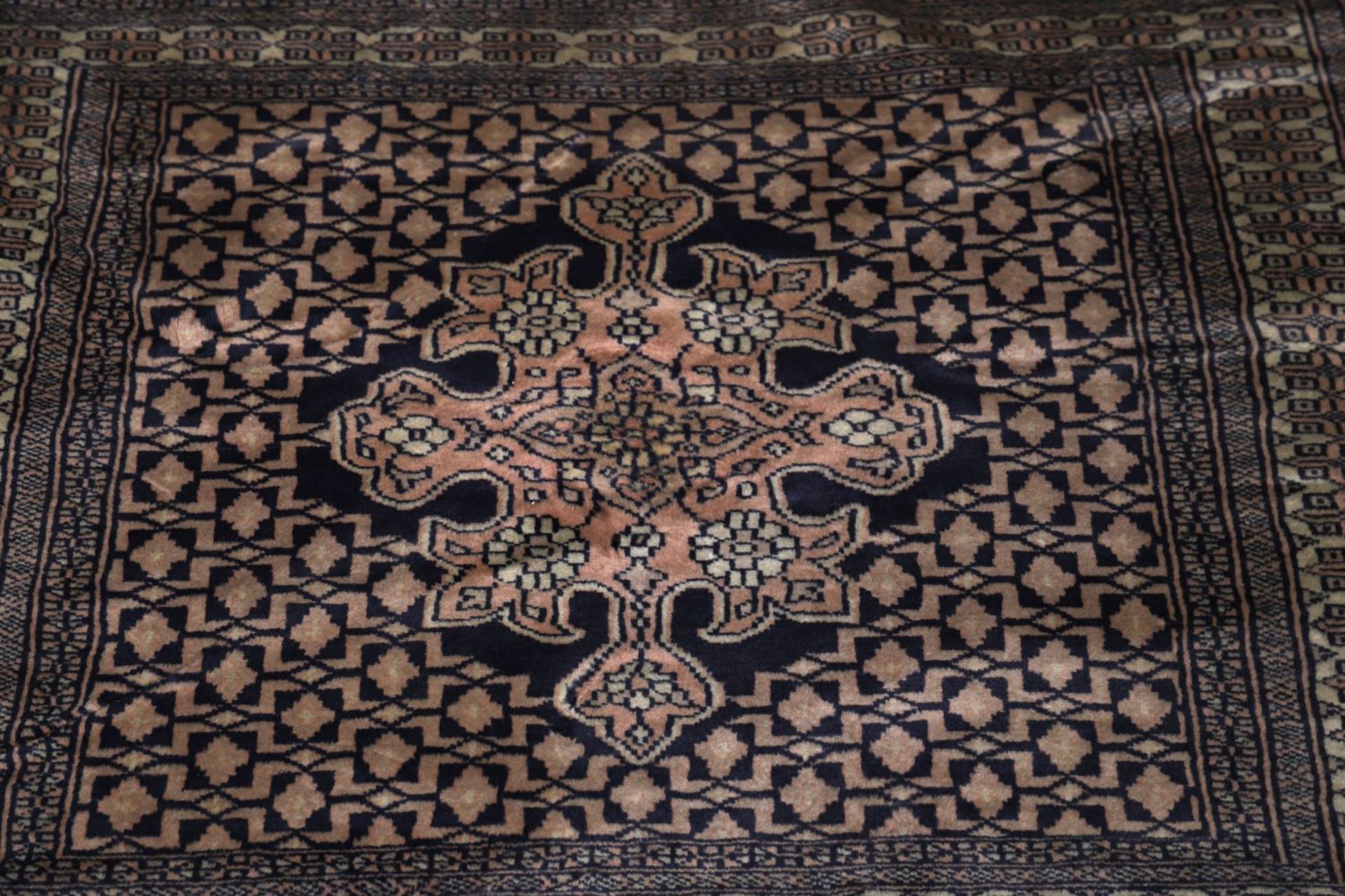 PERSIAN SILK & WOOL RUG