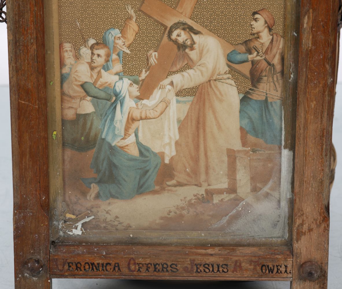 IRISH PINE GOTHIC STATION OF THE CROSS - Image 4 of 4