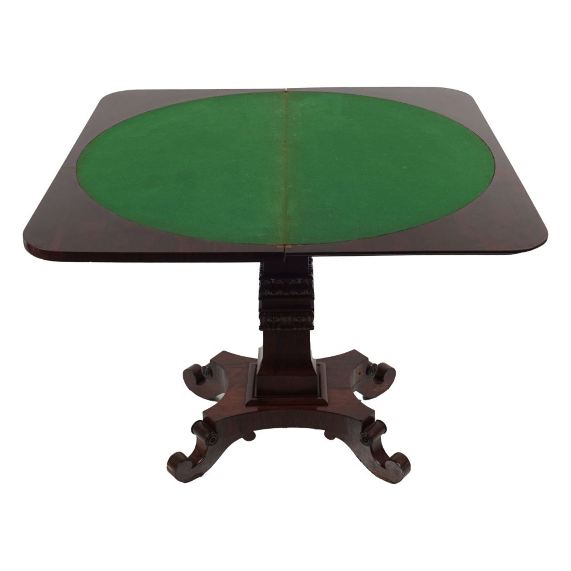 WILLIAM IV ROSEWOOD GAMES TABLE - Image 4 of 4