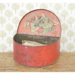 VINTAGE ADVERTISING TIN SWEET BOX