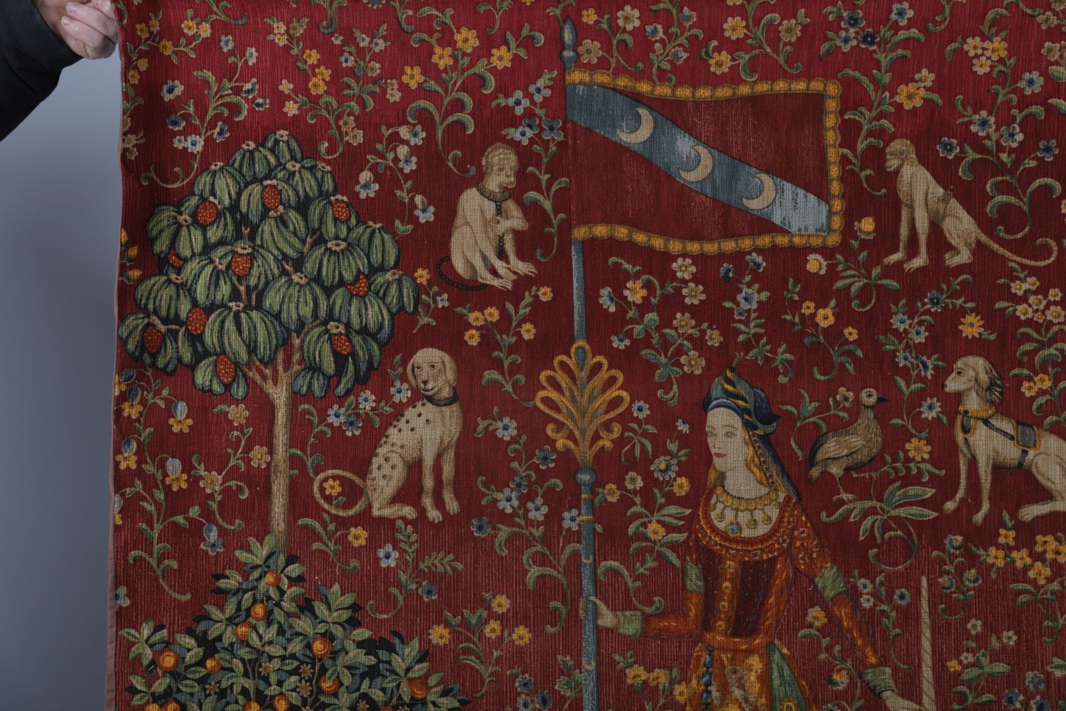 LARGE BELGIUM TAPESTRY - Image 2 of 3