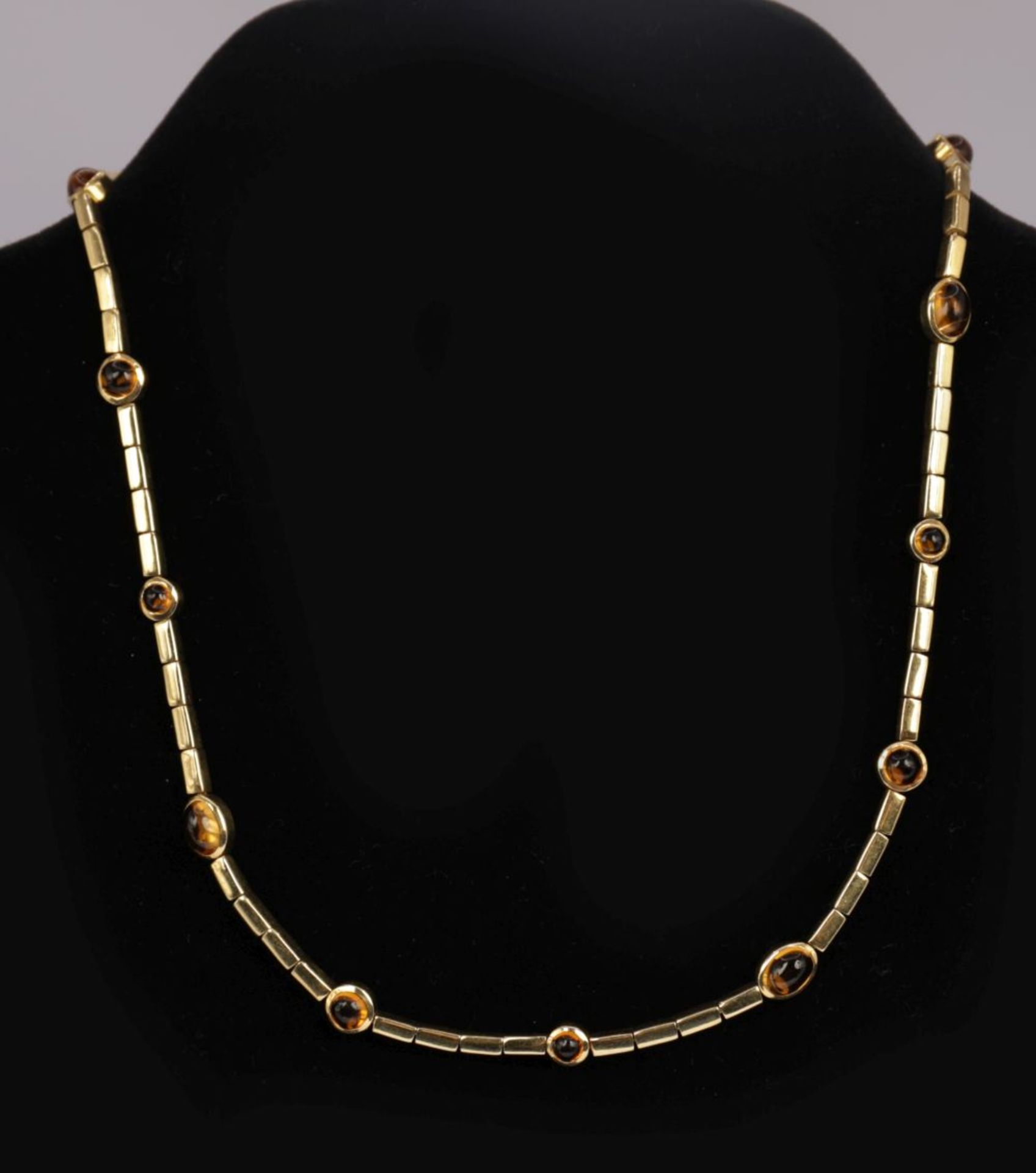 GOLD CITRINE NECKLACE - Image 4 of 4