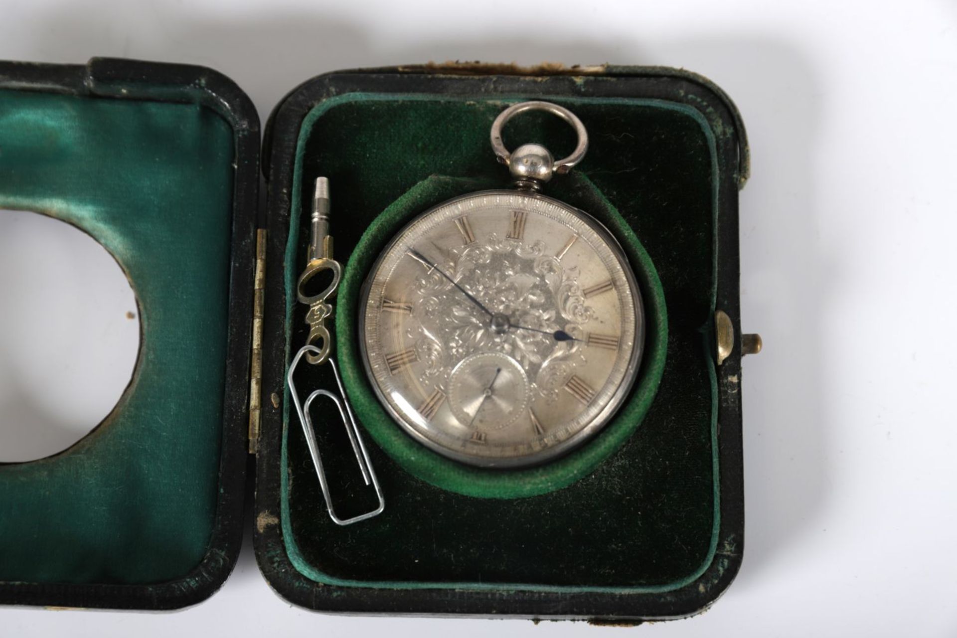 SILVER FUSEE POCKET WATCH - Image 2 of 4