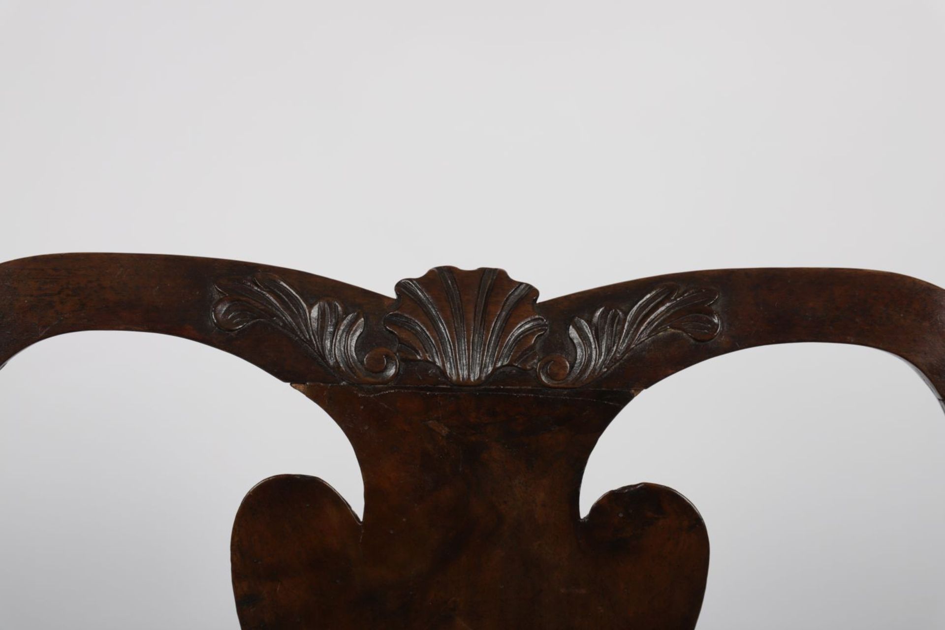 GEORGE I WALNUT ELBOW CHAIR - Image 2 of 3