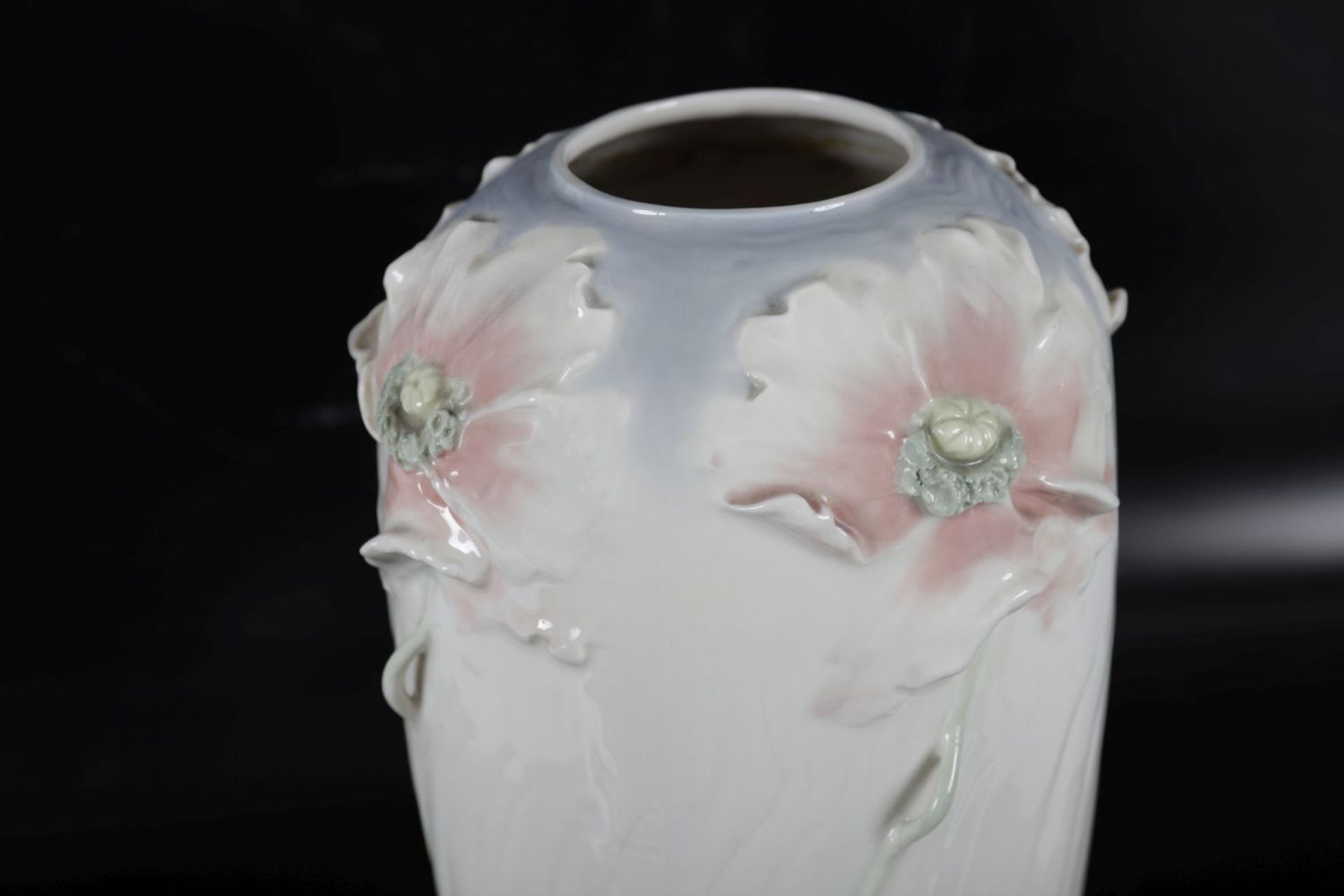 ART NOUVEAU ROYAL DUX VASE - Image 2 of 4