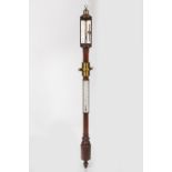 LATE 18TH-CENTURY FRENCH SHIP'S STICK BAROMETER