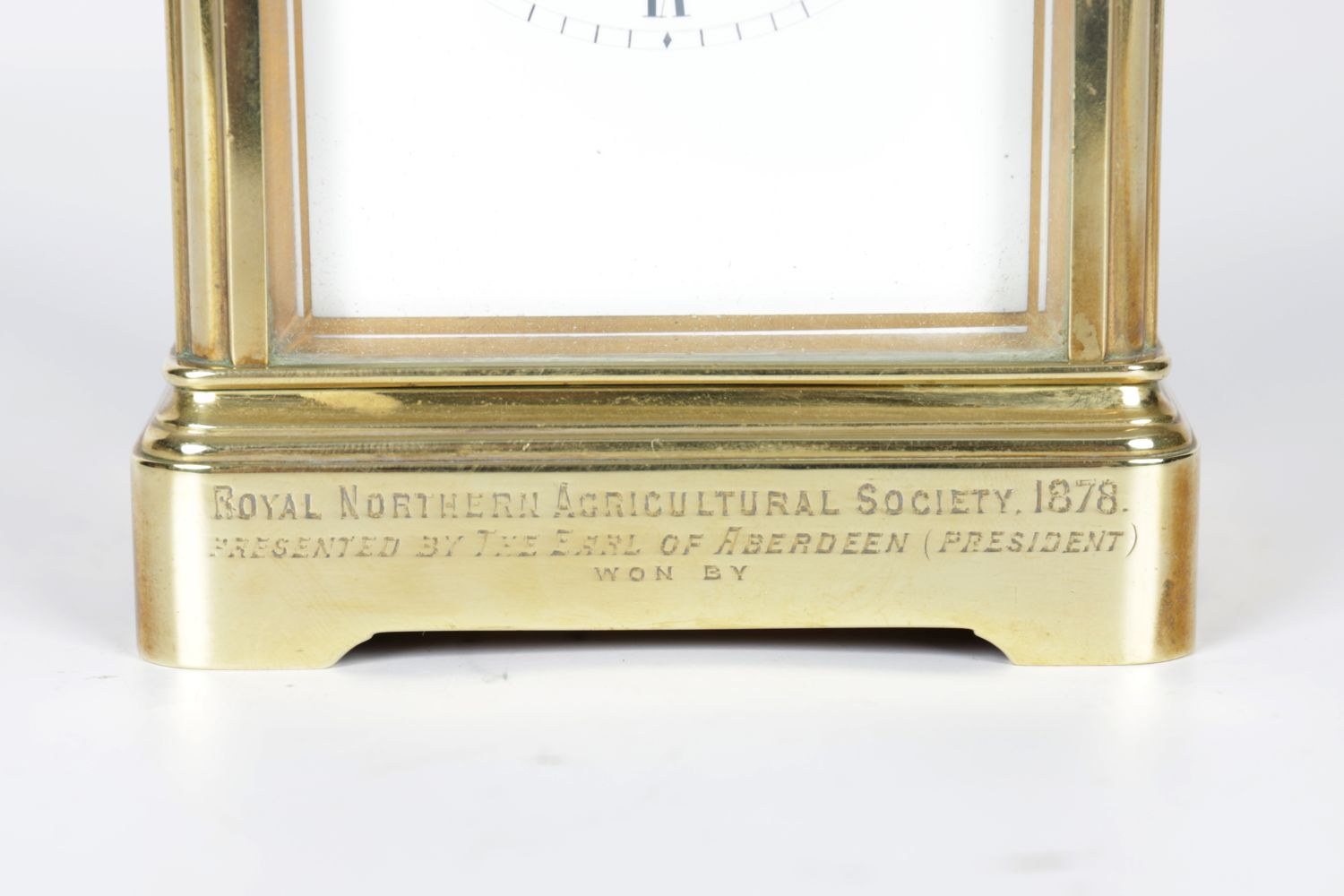 19TH-CENTURY FRENCH BRASS CARRIAGE CLOCK - Image 2 of 4