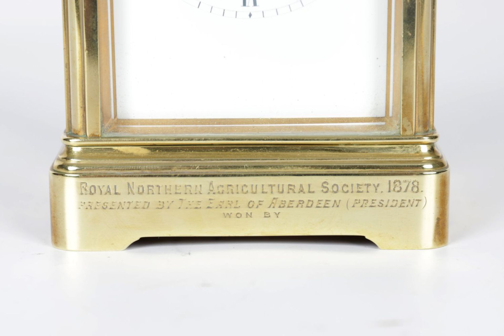 19TH-CENTURY FRENCH BRASS CARRIAGE CLOCK - Image 2 of 4