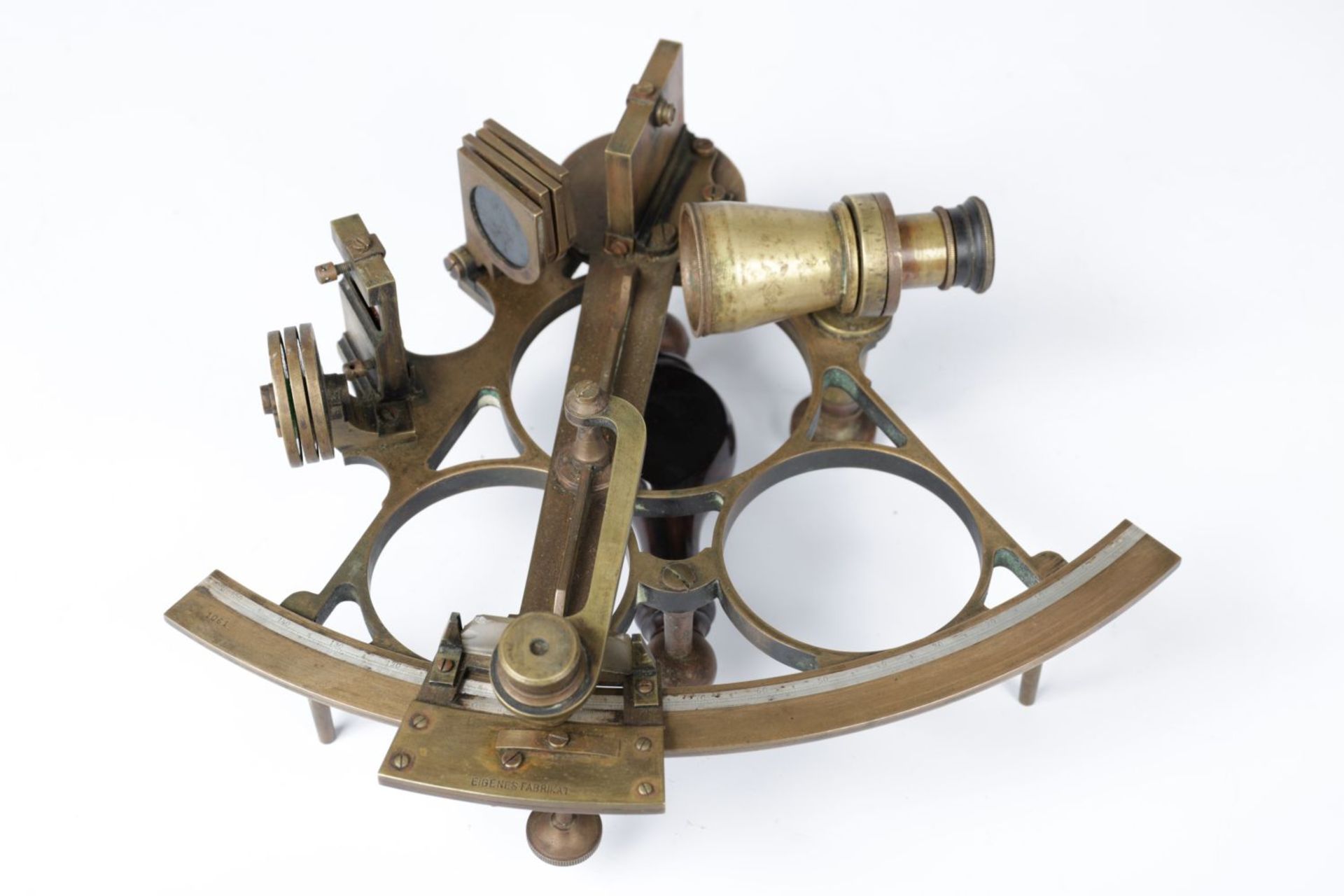 19TH-CENTURY BRASS SEXTANT - Image 2 of 4