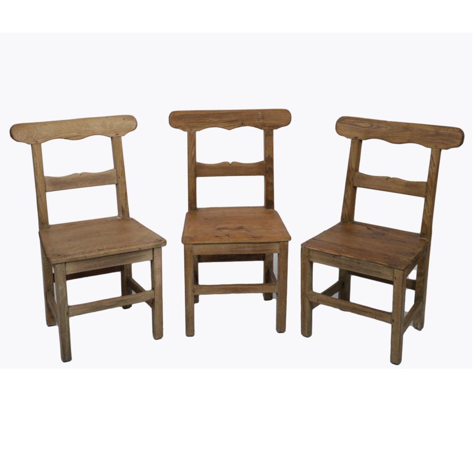 SET OF 3 VERNACULAR CHAIRS