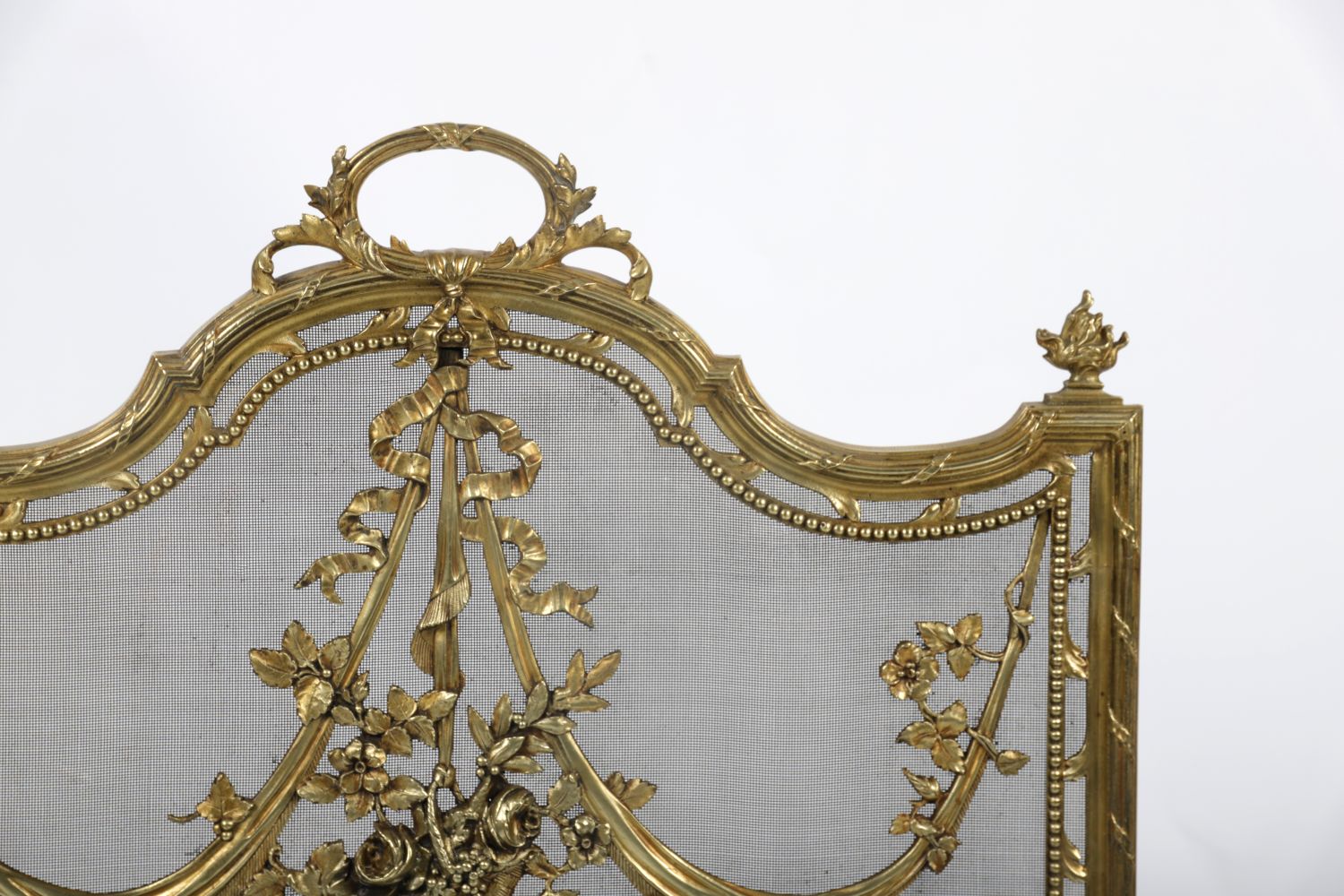 19TH-CENTURY FRENCH ORMOLU FIRE SCREEN - Image 2 of 2