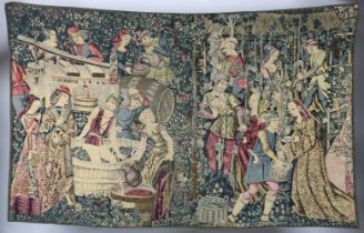 LARGE FRENCH TAPESTRY