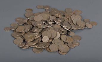 LARGE COLLECTION OF NICKEL SILVER COINS