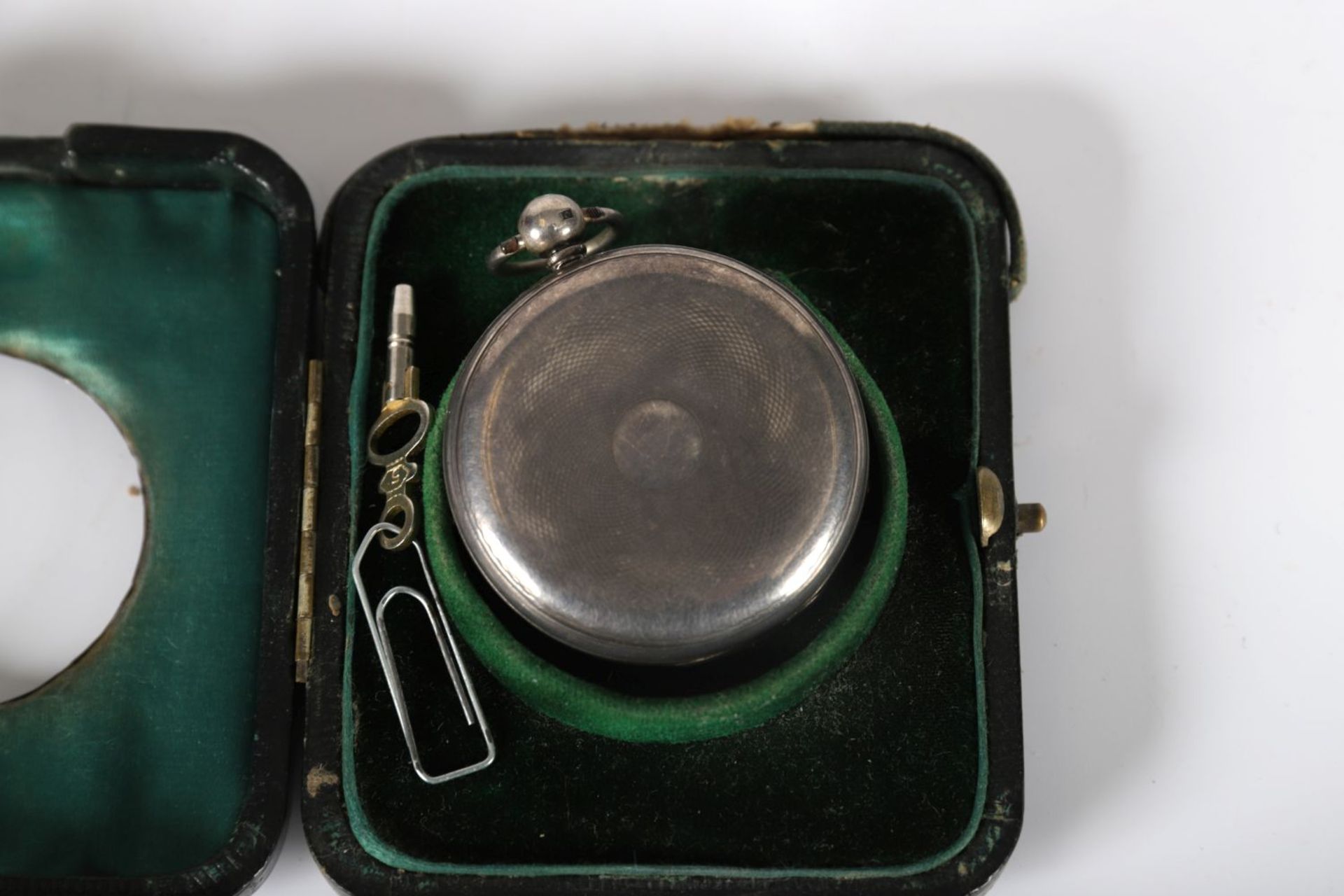 SILVER FUSEE POCKET WATCH - Image 3 of 4