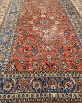 LARGE ANTIQUE PERSIAN CARPET