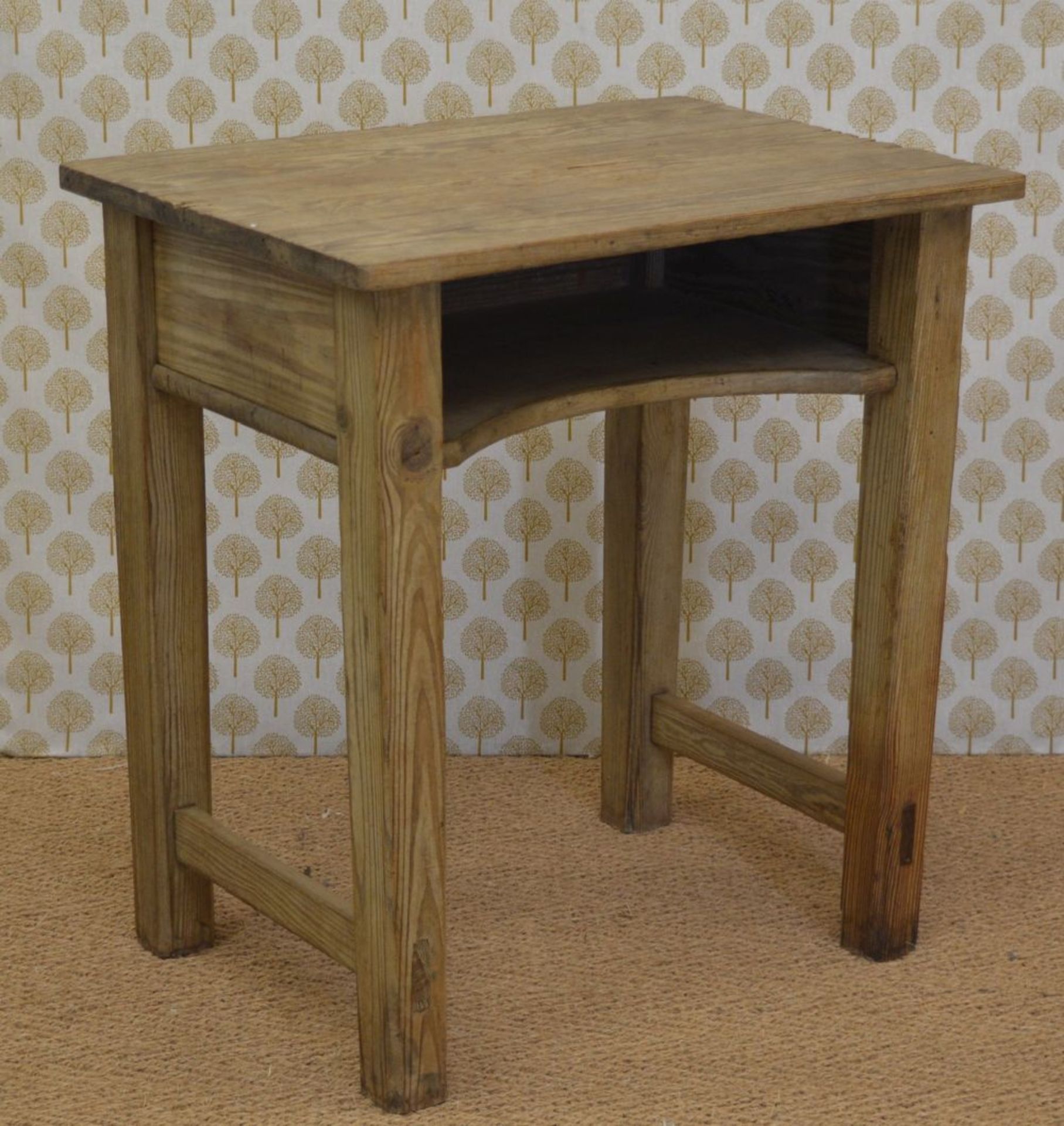 IRISH PINE SCHOOL DESK - Image 2 of 3