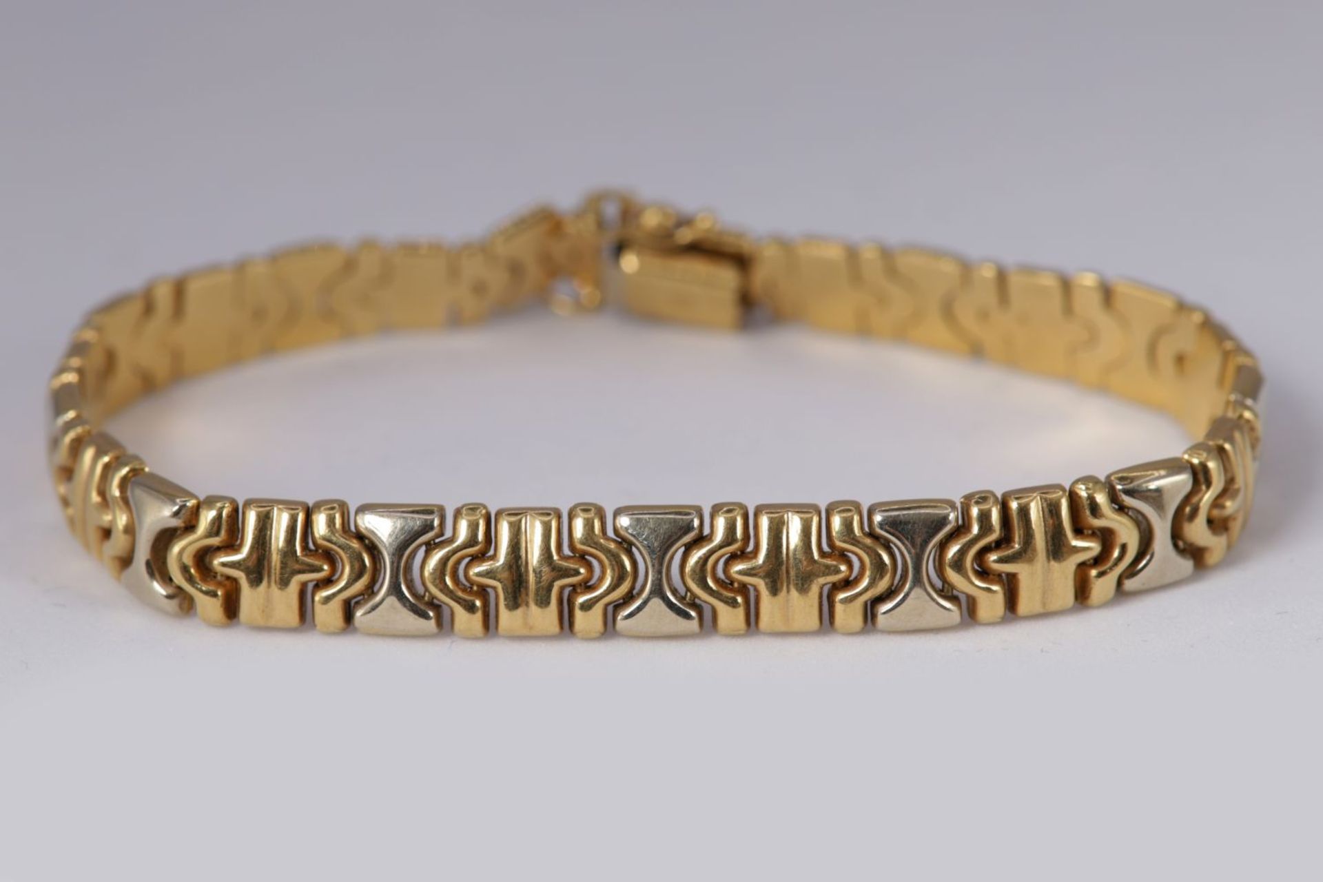 18K GOLD BICOLOUR BRACELET