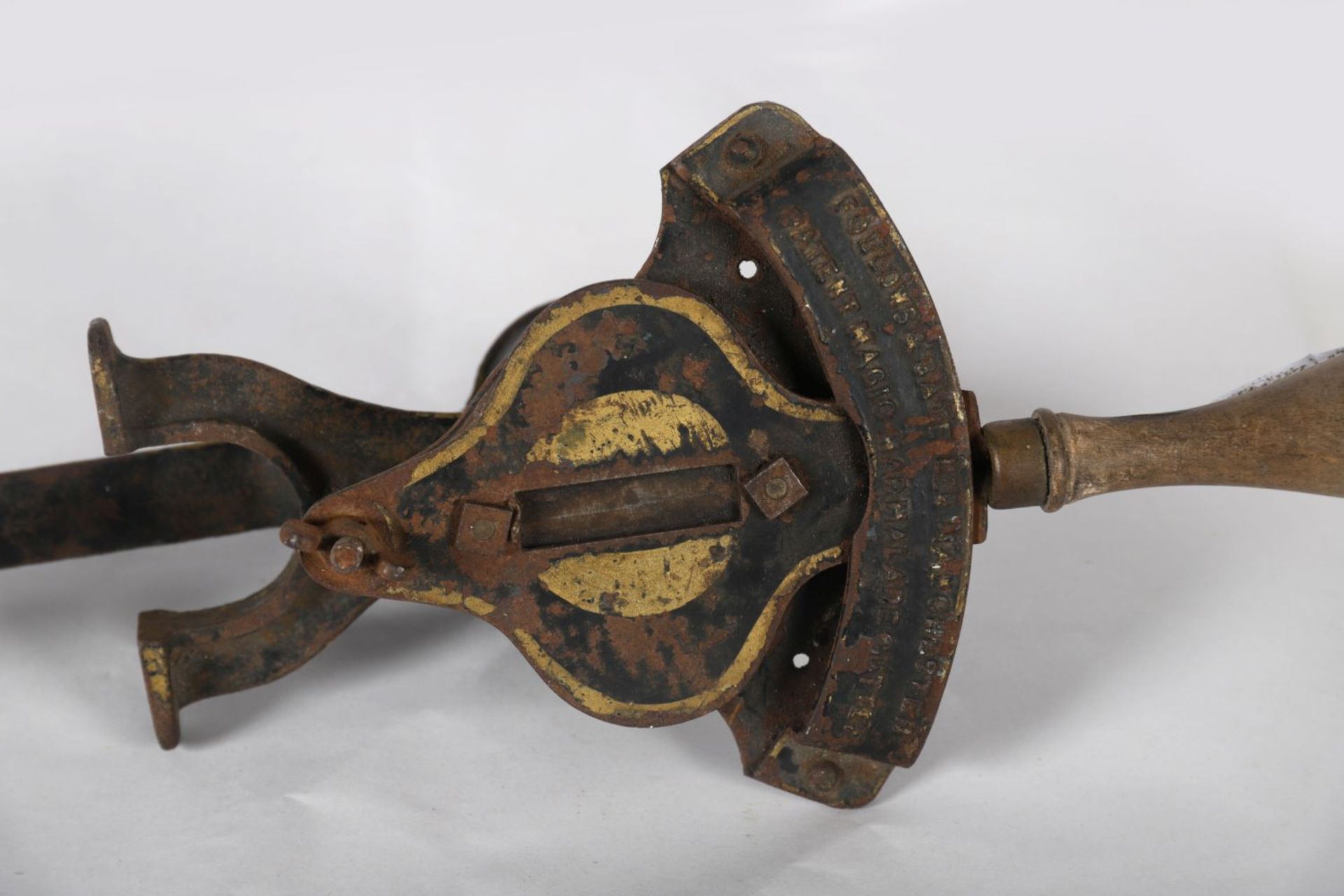 19TH-CENTURY CAST IRON MARMALADE CUTTER - Image 2 of 3