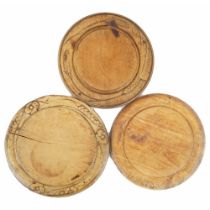 3 WOODEN CHOPPING BOARDS