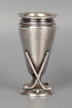 SILVER GOLFING TROPHY