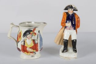 STAFFORDSHIRE FIGURE OF NAPOLEON