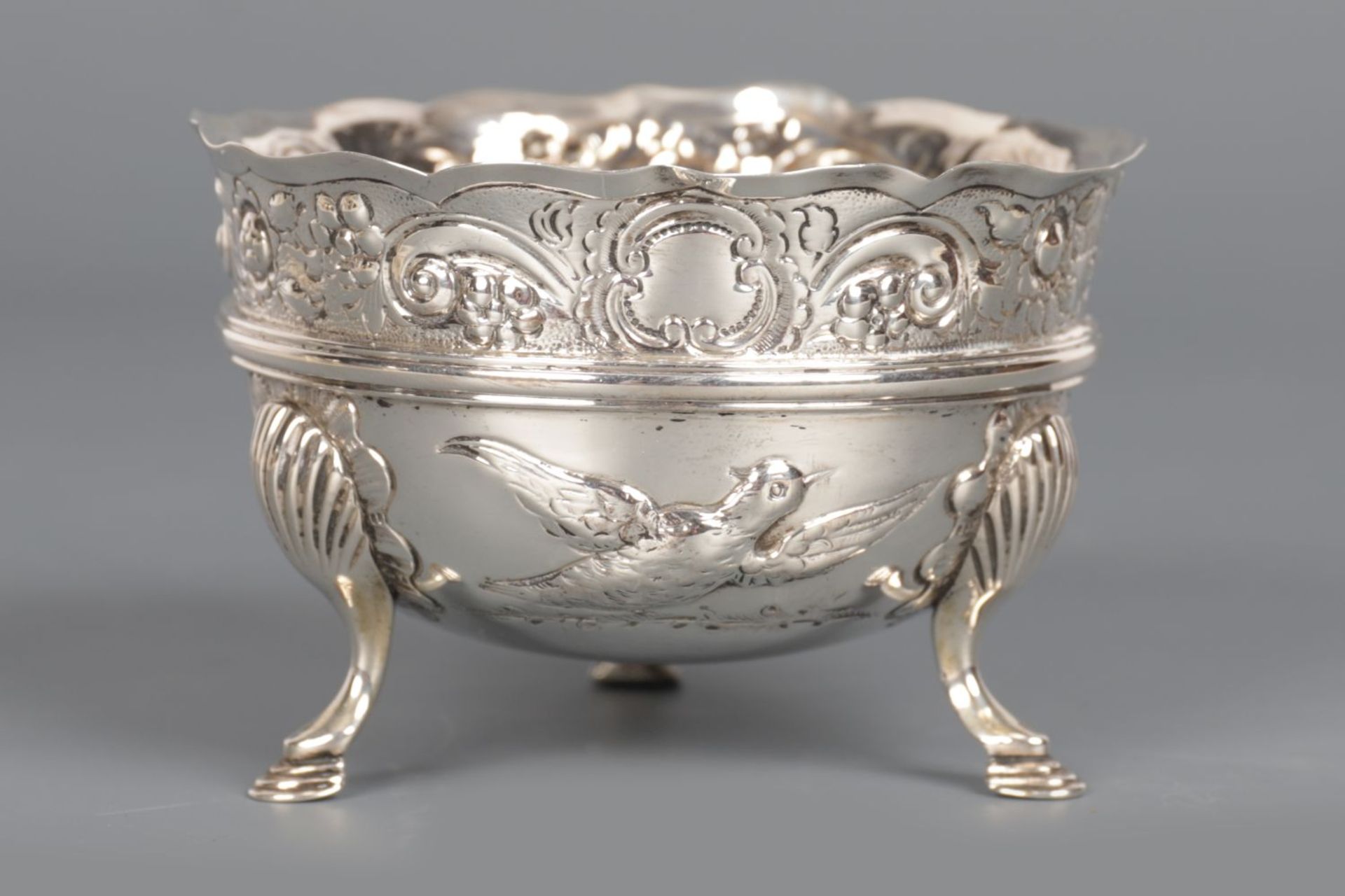 IRISH SILVER SUGAR BOWL