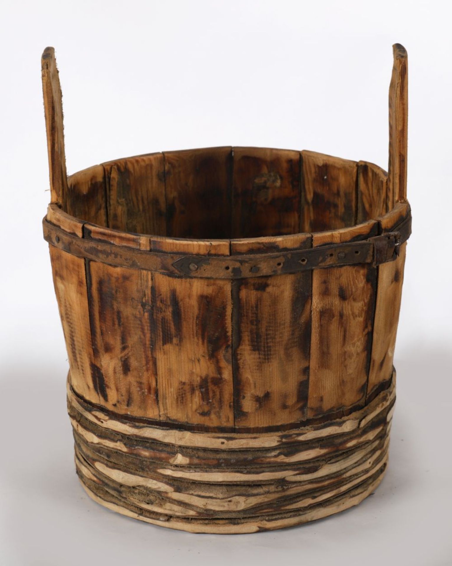 IRISH VERNACULAR WOODEN STAVE BUCKET