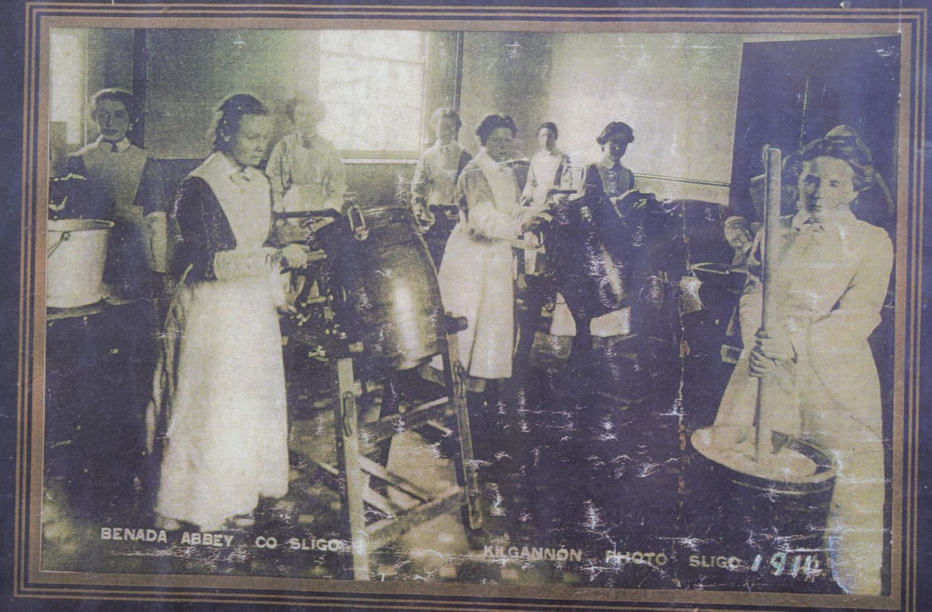 PHOTOGRAPH OF BUTTER MAKING - Image 2 of 2