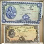 LADY LAVERY 10 POUND AND 5 POUND NOTE
