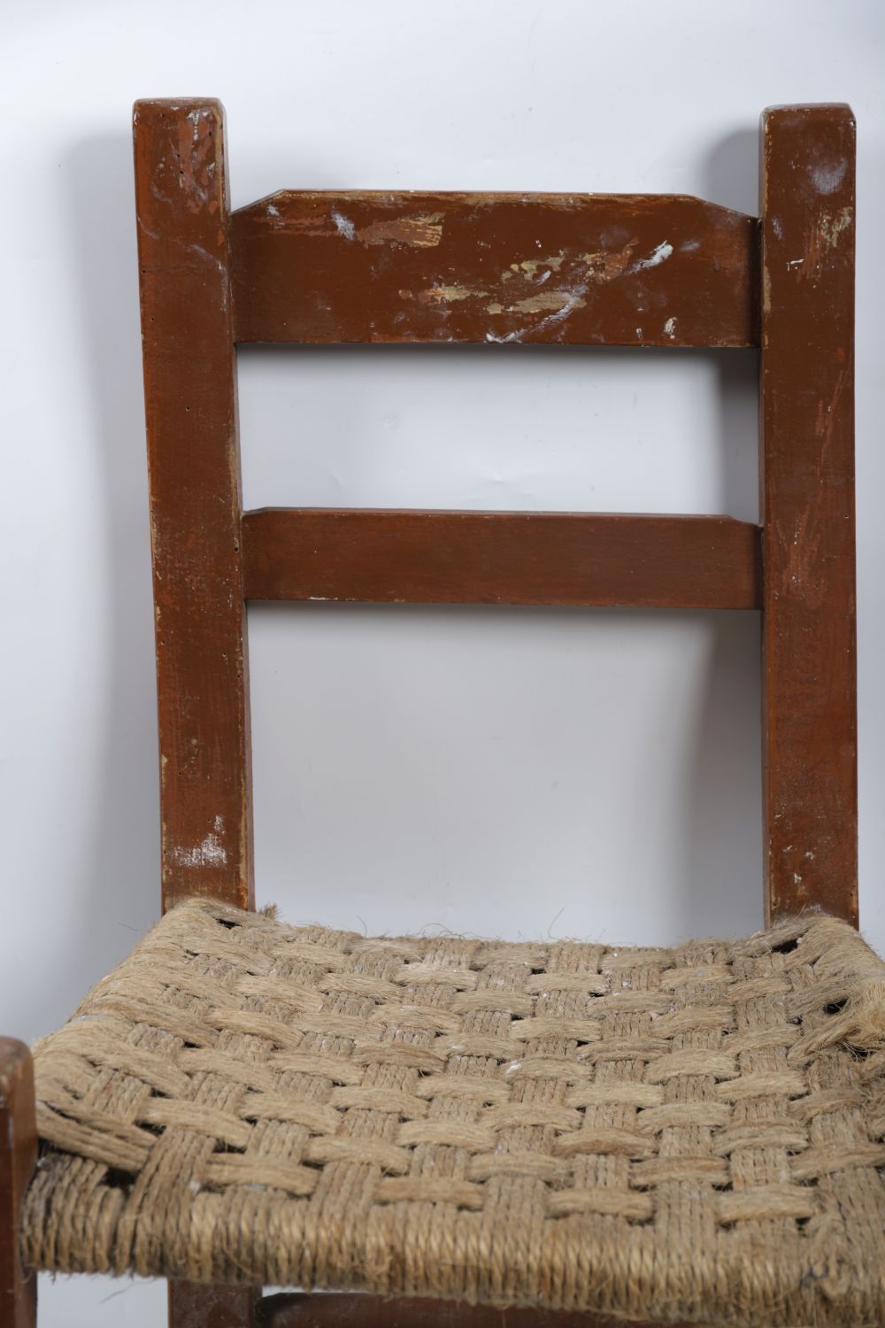 IRISH VERNACULAR PAINTED CHAIR - Image 2 of 3