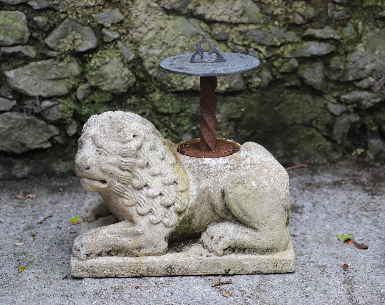 MARBLE & BRONZE SUNDIAL