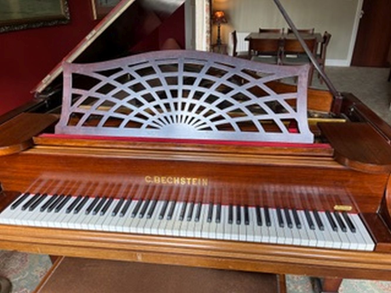 BECHSTEIN GRAND PIANO - Image 3 of 4