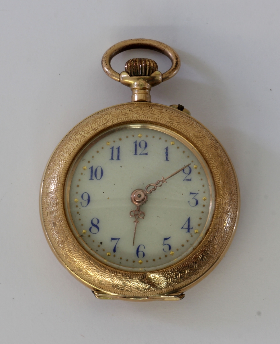 JUGENDSTIL DAMENTASCHENUHR um