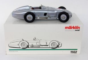 MÄRKLIN MODELL-RENNWAGEN. Mercedes